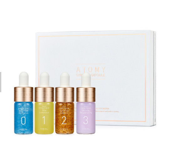Atomy Synergy Ampoule Program 4 week intensive skin care serum set 10g x4