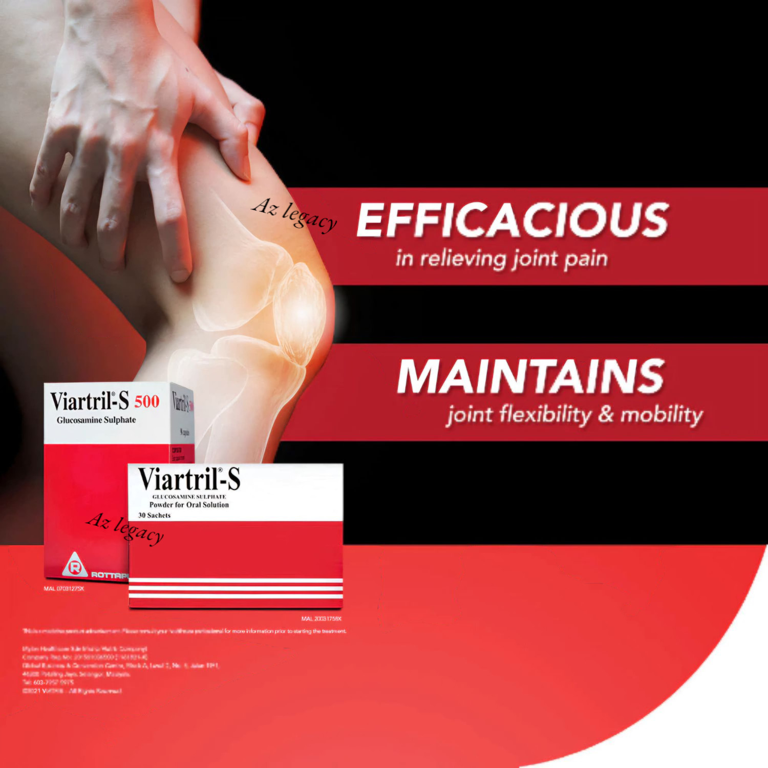BUY 3 FREE 2 Viartril-S Powder For Joint Pain Glucosamine Sulphate 1500Mg 30’s