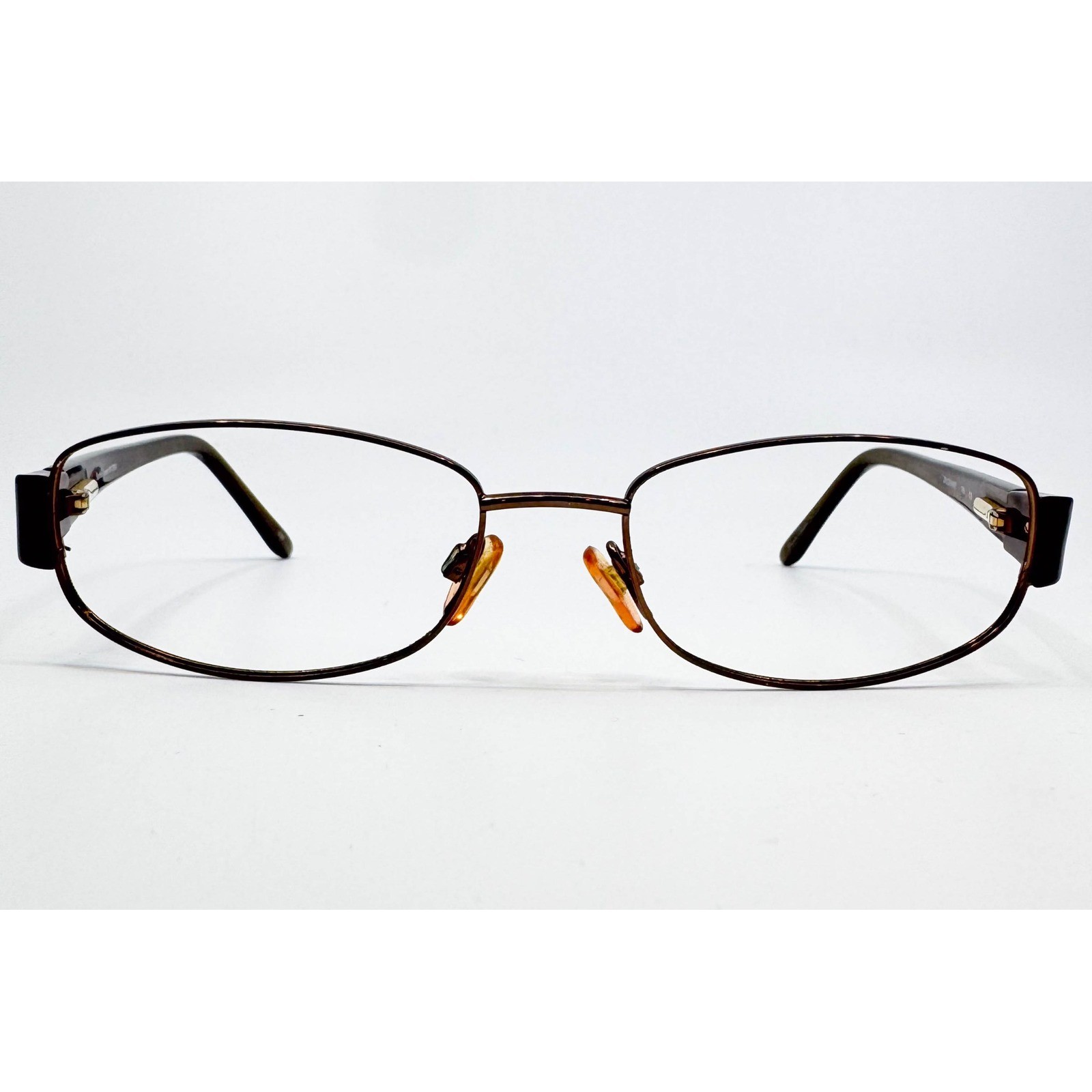 Zyloware Sophia Loren M178 Eyeglass Frames Womens Brown Oval 54-17-135
