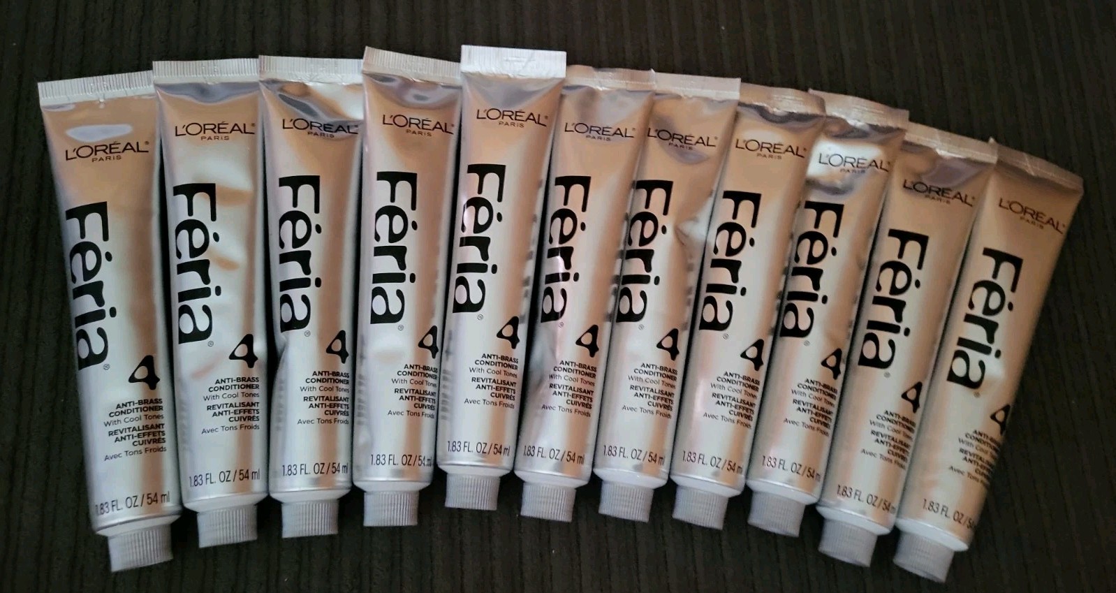 (11) L’Oreal Feria Anti-Brass Conditioner 1.83oz