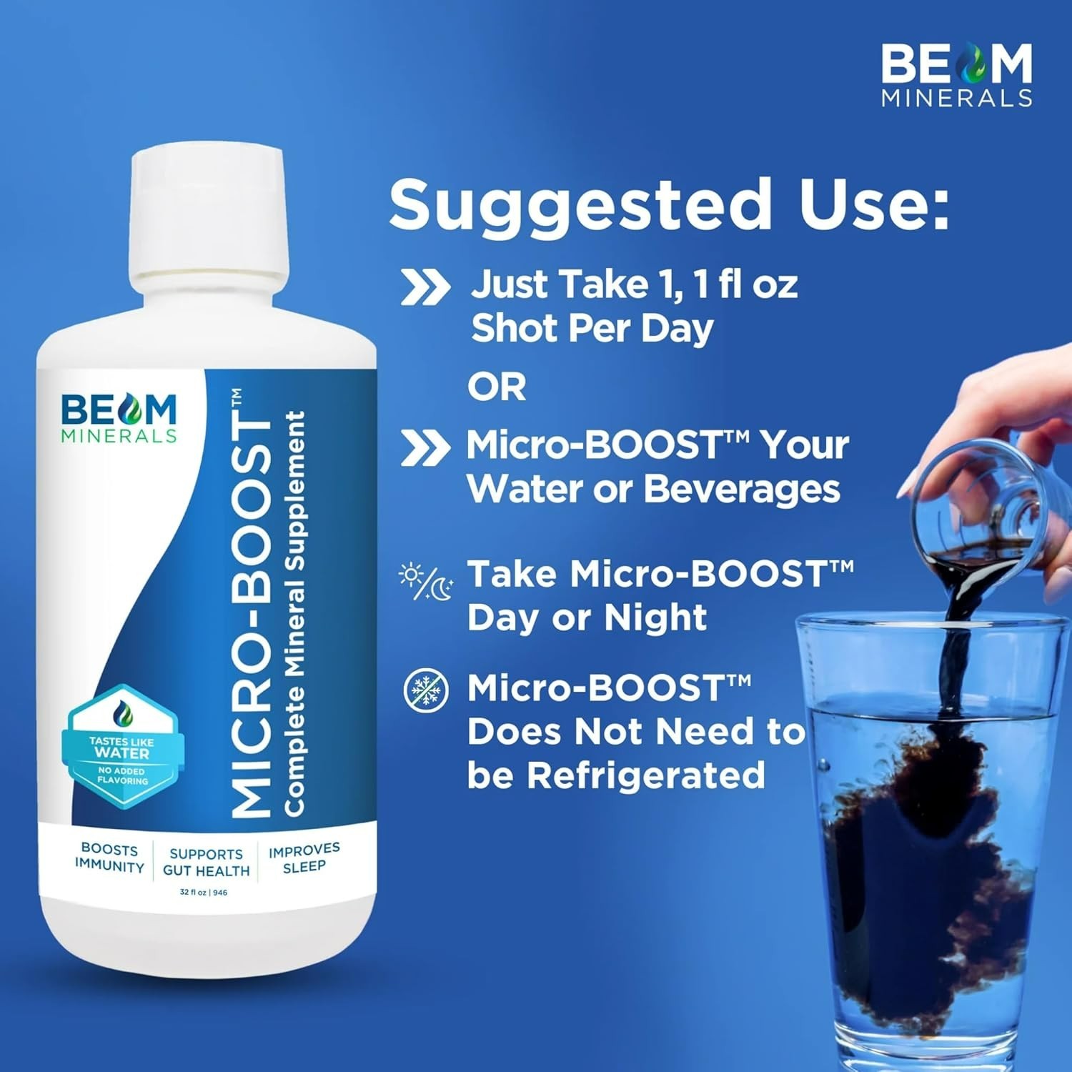 BEAM Minerals Micro-Boost and Electrolyze Advanced Set Advanced Electrolyte