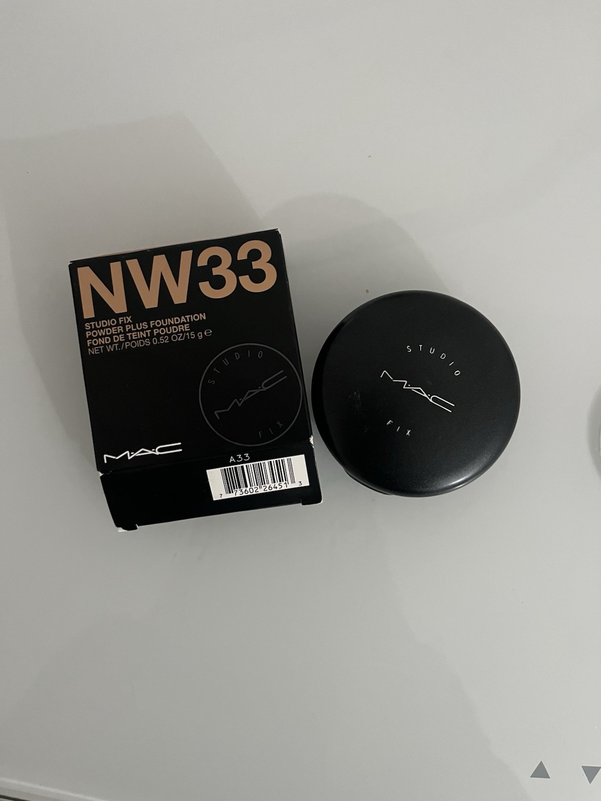 MAC Studio Fix Powder Plus Foundation – NW33 – 15g /0.52oz New in Box