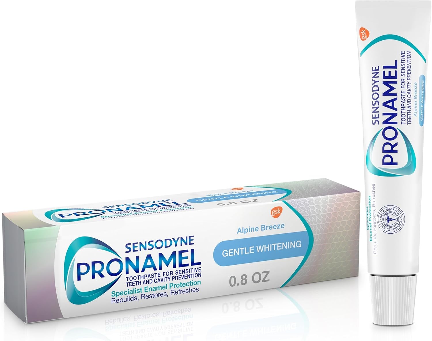 Sensodyne Pronamel Gentle Whitening Enamel Toothpaste for Sensitive Teeth and Ca