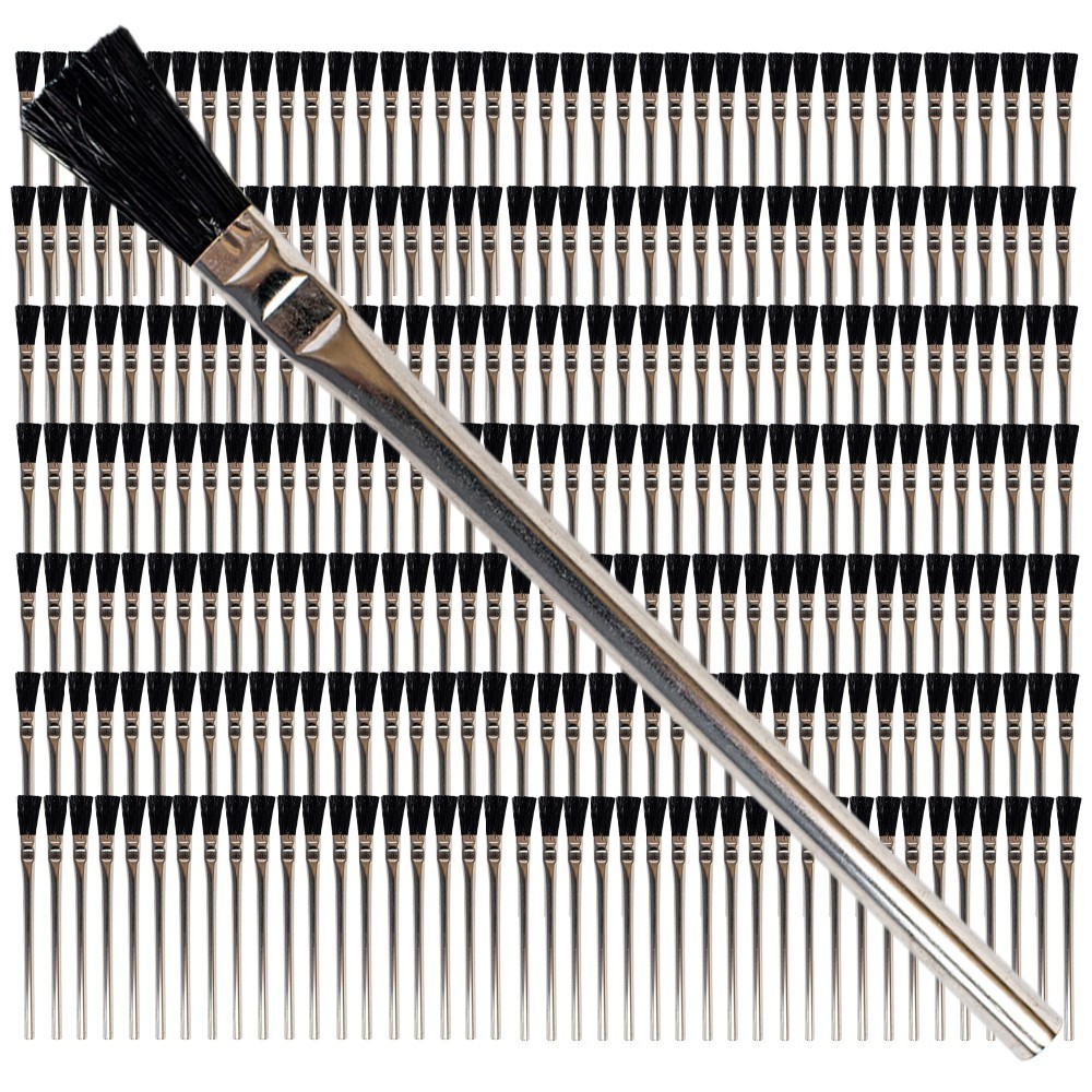 Pro Grade – Acid Brushes – 288 Count 3/8″ Boar Hair Acid Flux Brushes