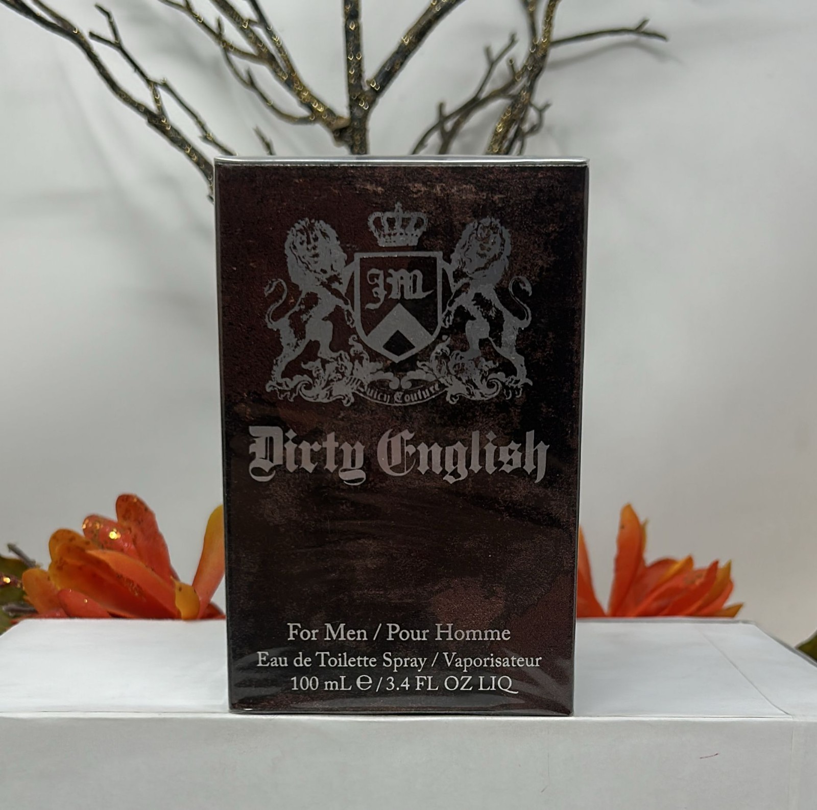 Juicy Couture Dirty English 3.4oz Eau de Toilette Woody Spicy Cologne for Men