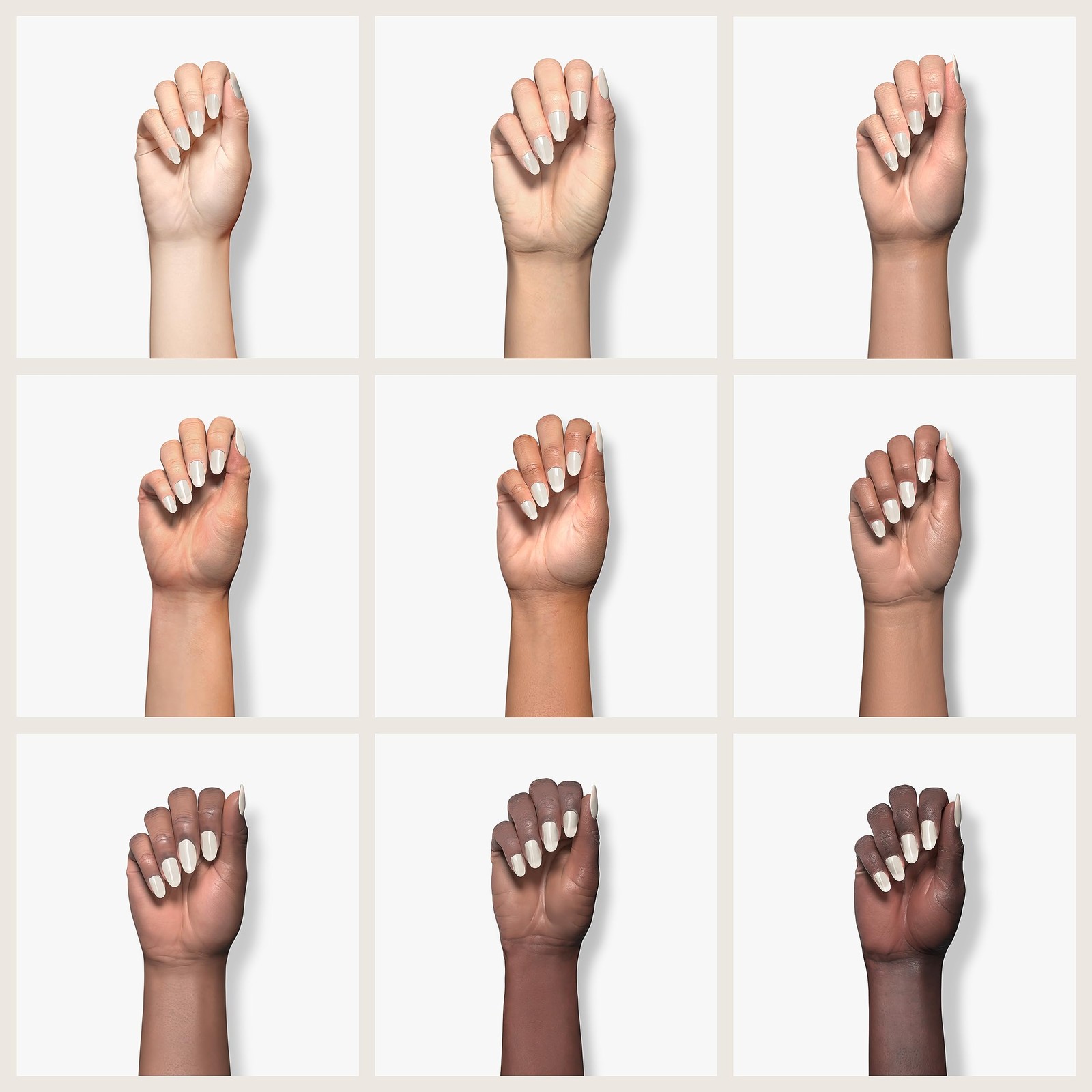 Dazzle Dry Nail Lacquer Step 3 – Breathe – A Sheer Milky Soft Marshmallow Nude.
