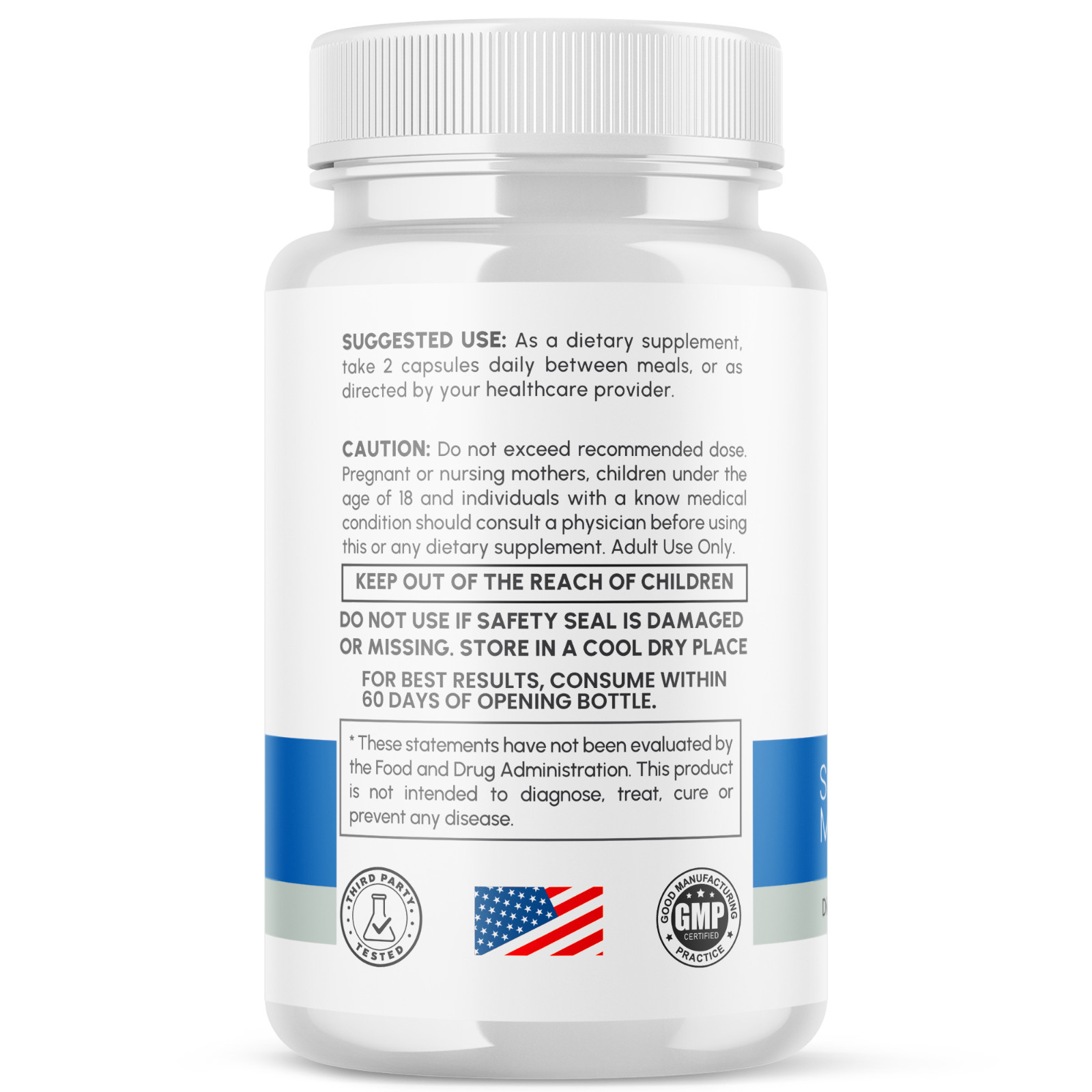 (5 Pack) Memora Advanced Brain Max Support Supplement Formula 300 Capsules
