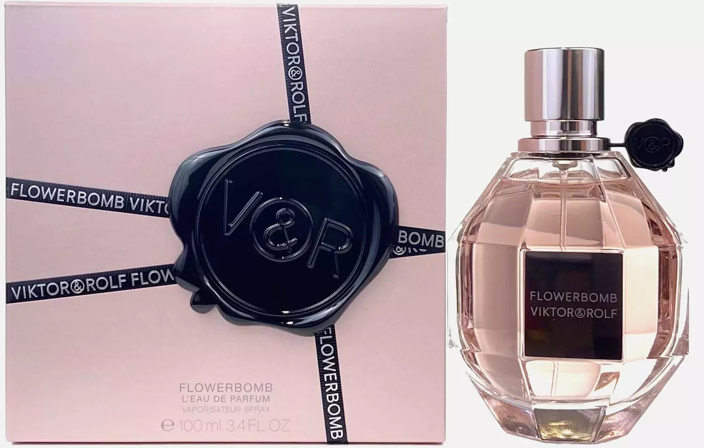 Victor & Rolf Flower Bomb 3.4 oz / 100ml Women Eau De Parfum *New Unsealed Box*