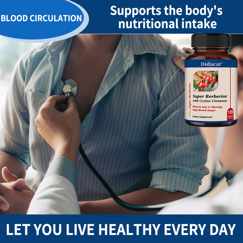 Super Berberine with Ceylon Cinnamon 4250mg,Metabolism,Balance Blood Sugar