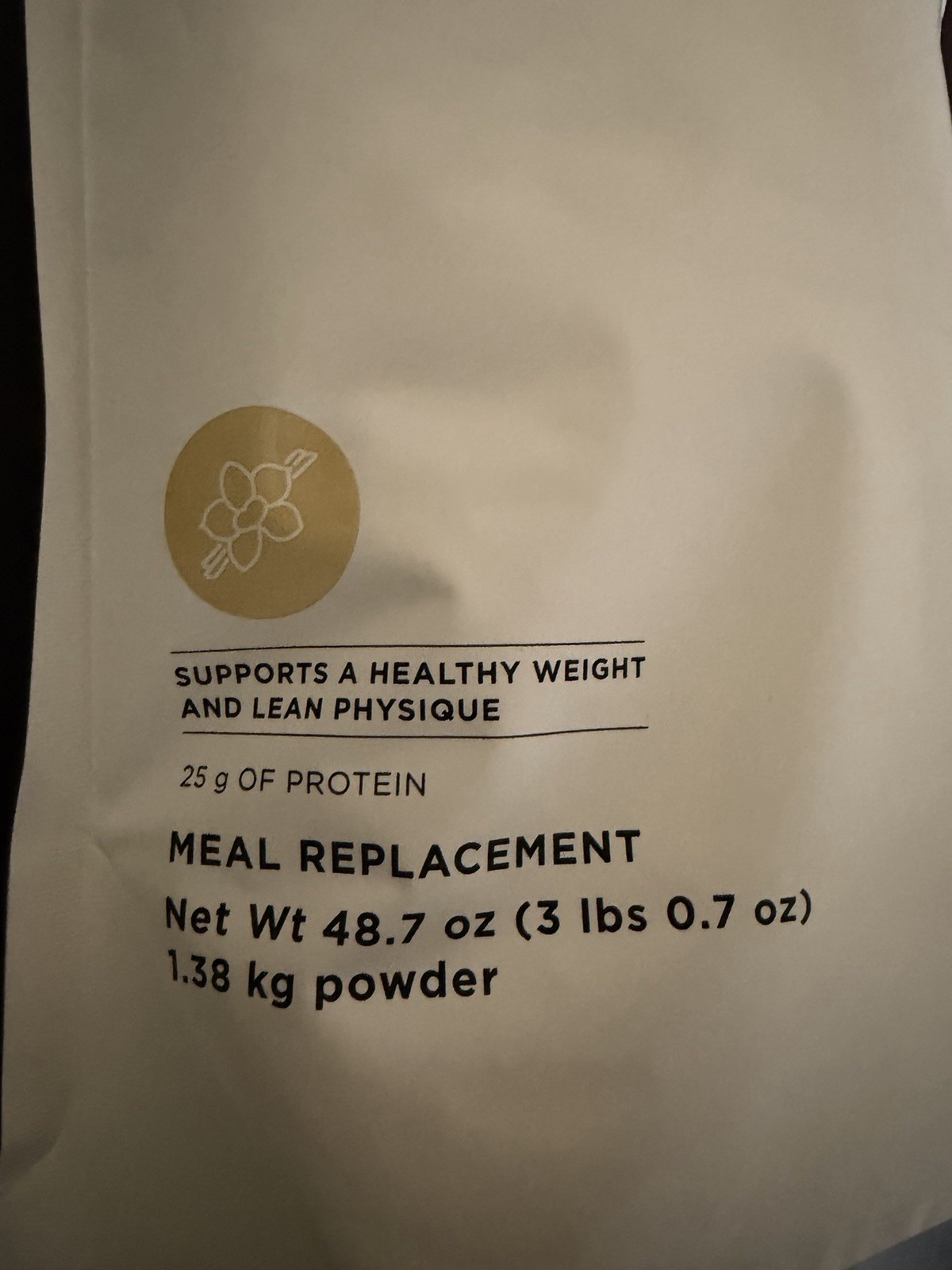 Arbonne EssentialMeal Replacement Protein Shake Vanilla, 48.7oz. Exp 03/28