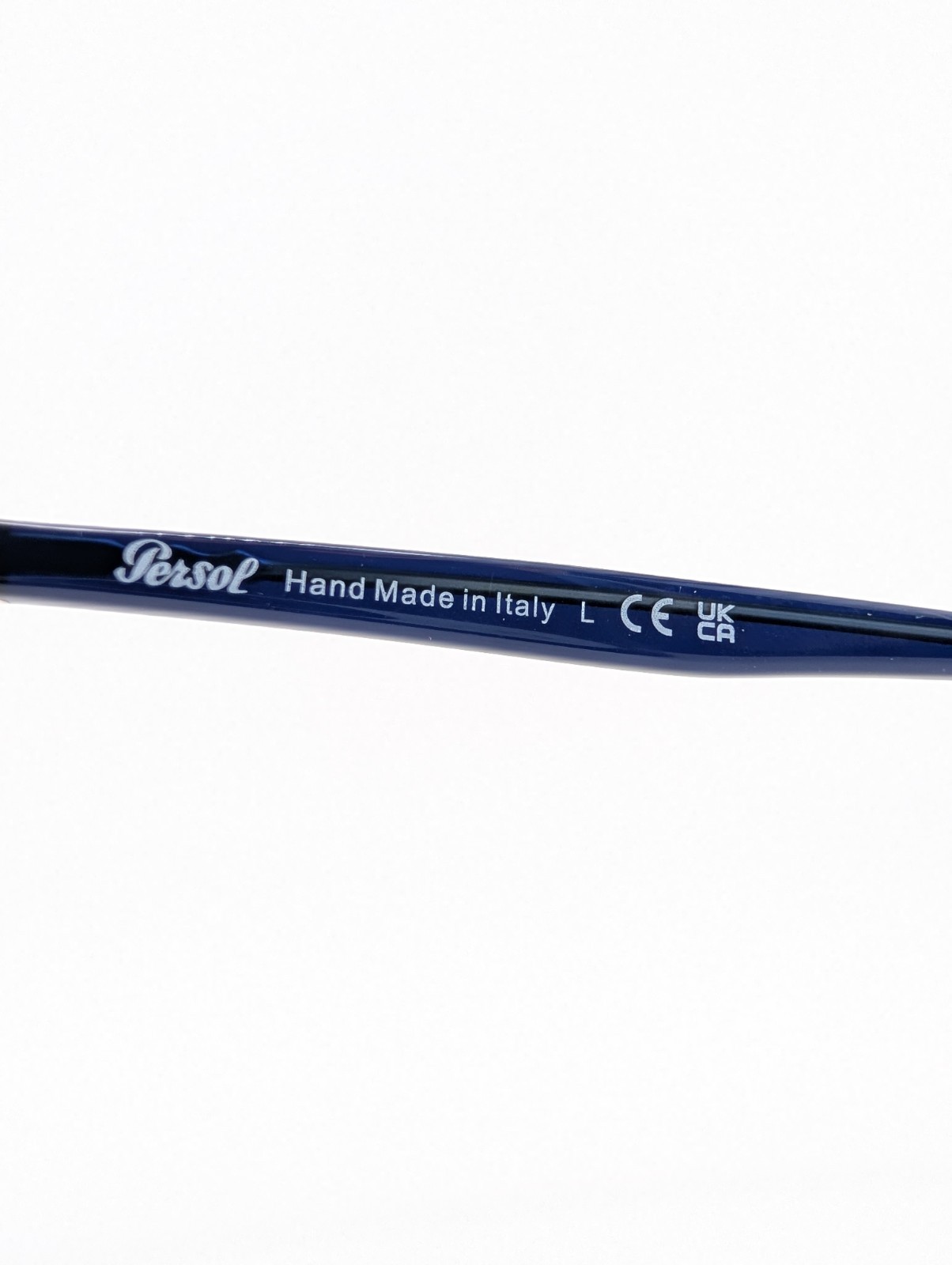 Persol Eyeglasses Frames Only, 3240-V 181, 52-19-145, Blue, Made in Italy