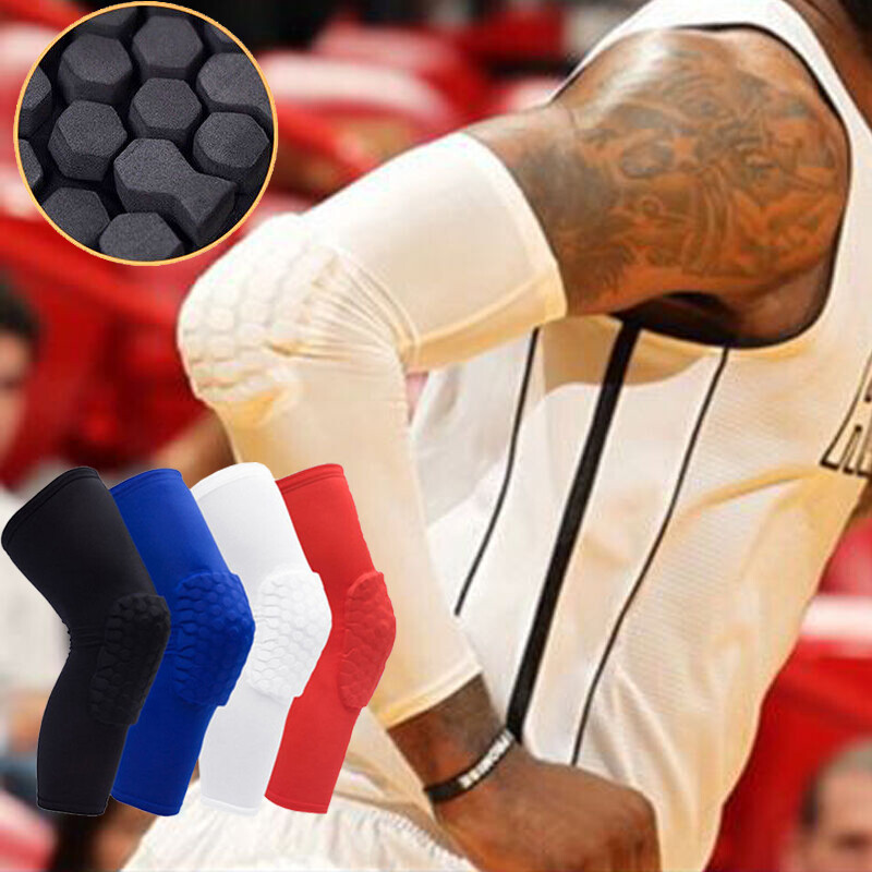 Knee Pads Leg Sleeves Protective Gear Gel Adult Youth Kid Sports Work Basketball