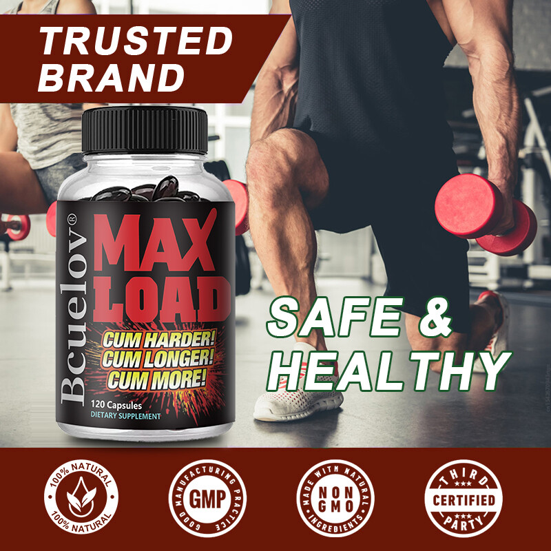 Max Load for Men – Contains Maca, Horny Goat, Vitamins, Tribulus -Muscle Booster