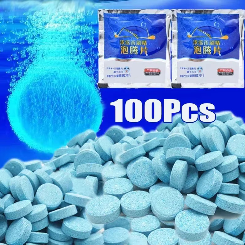 ‌All-Season Windshield Washer Effervescent Tablet (Solid Concentrate)
