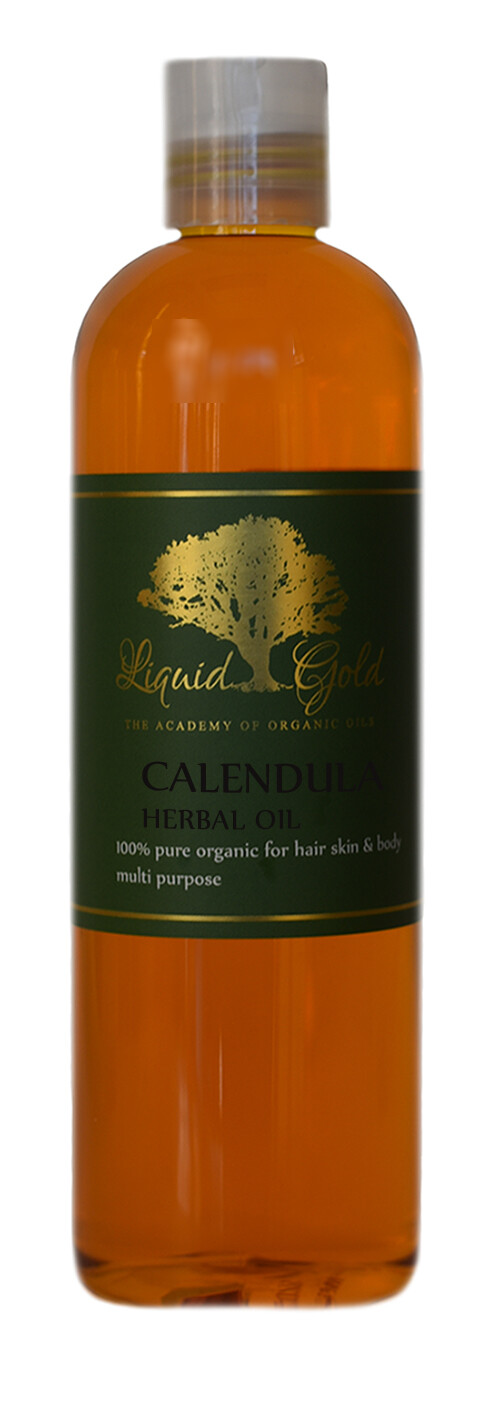 Premium Calendula Infused Oil Pure & Organic Fresh Best Quality Skin Nails Hair