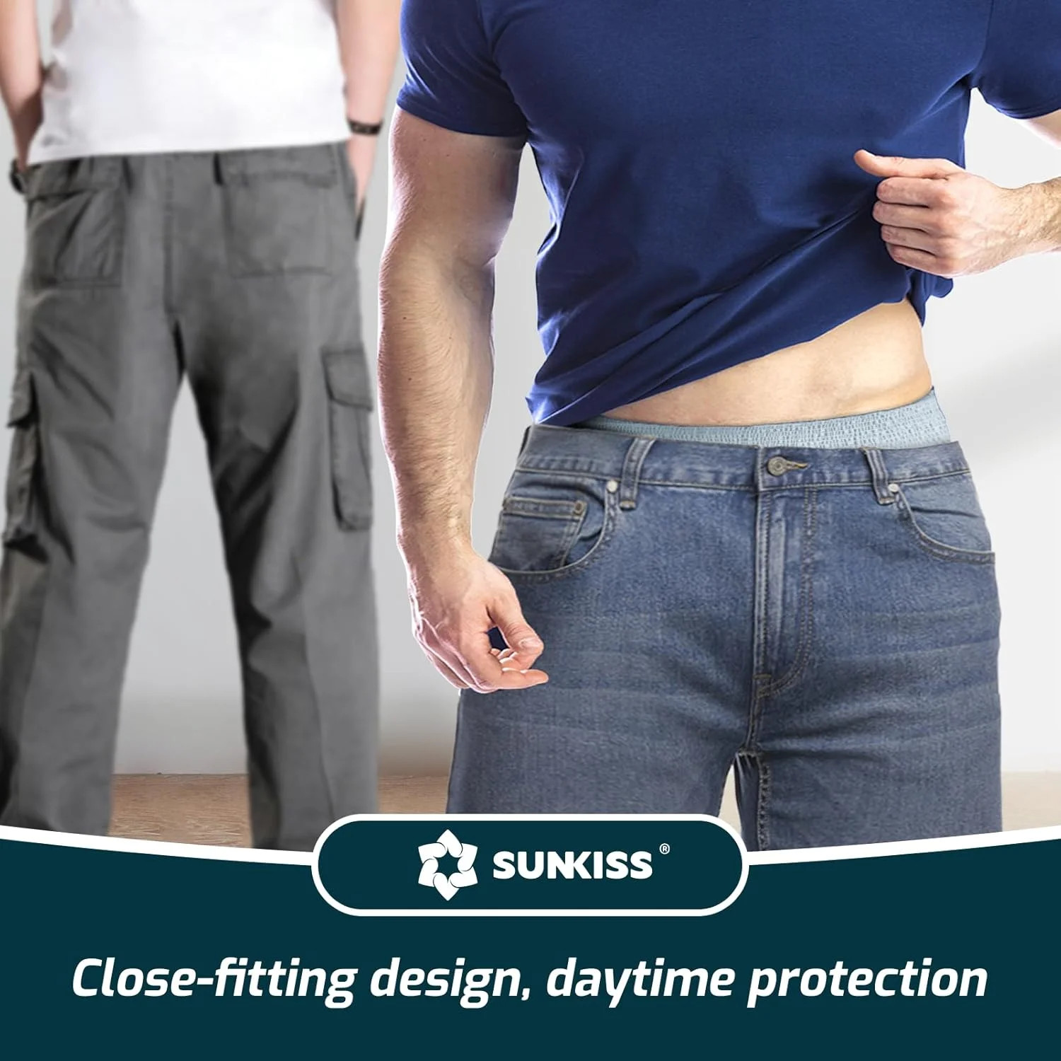 SUNKISS Super Soft Incontinence Underwear for Men, Daytime Disposable Adult Pull