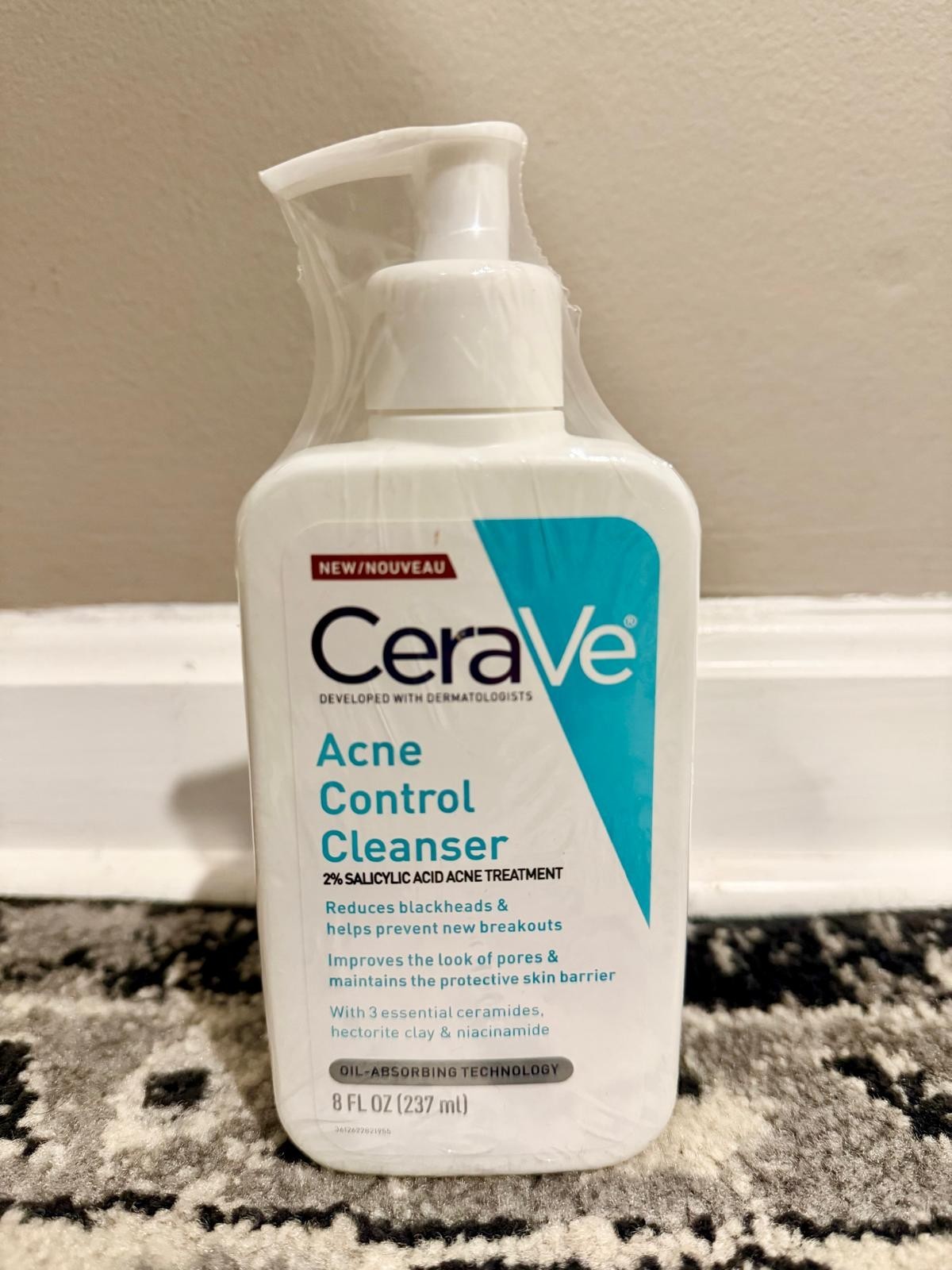 2 Pack Acne Control Cleanser Salicylic Acid Face Wash 8oz Free Shipping