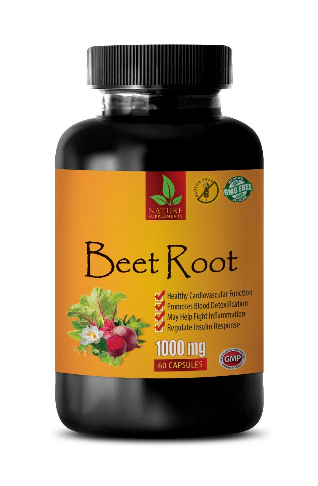 natural anti inflammatory supplements – BEET ROOT – complete digestion 1 Bottle