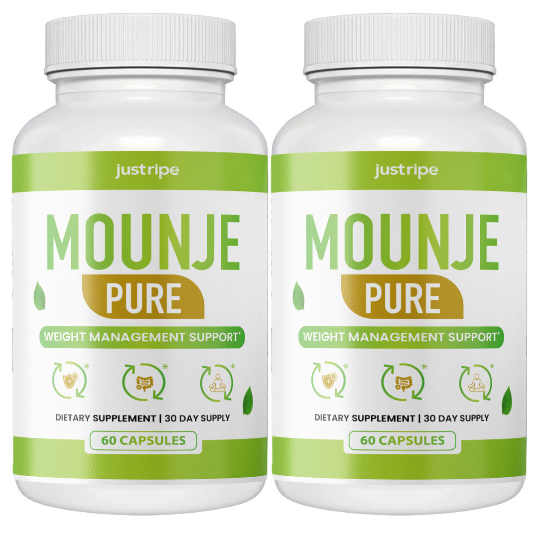 Mounje Pure Weight Loss Capsules, MounjePure Metabolism Booster – 2 Bottles