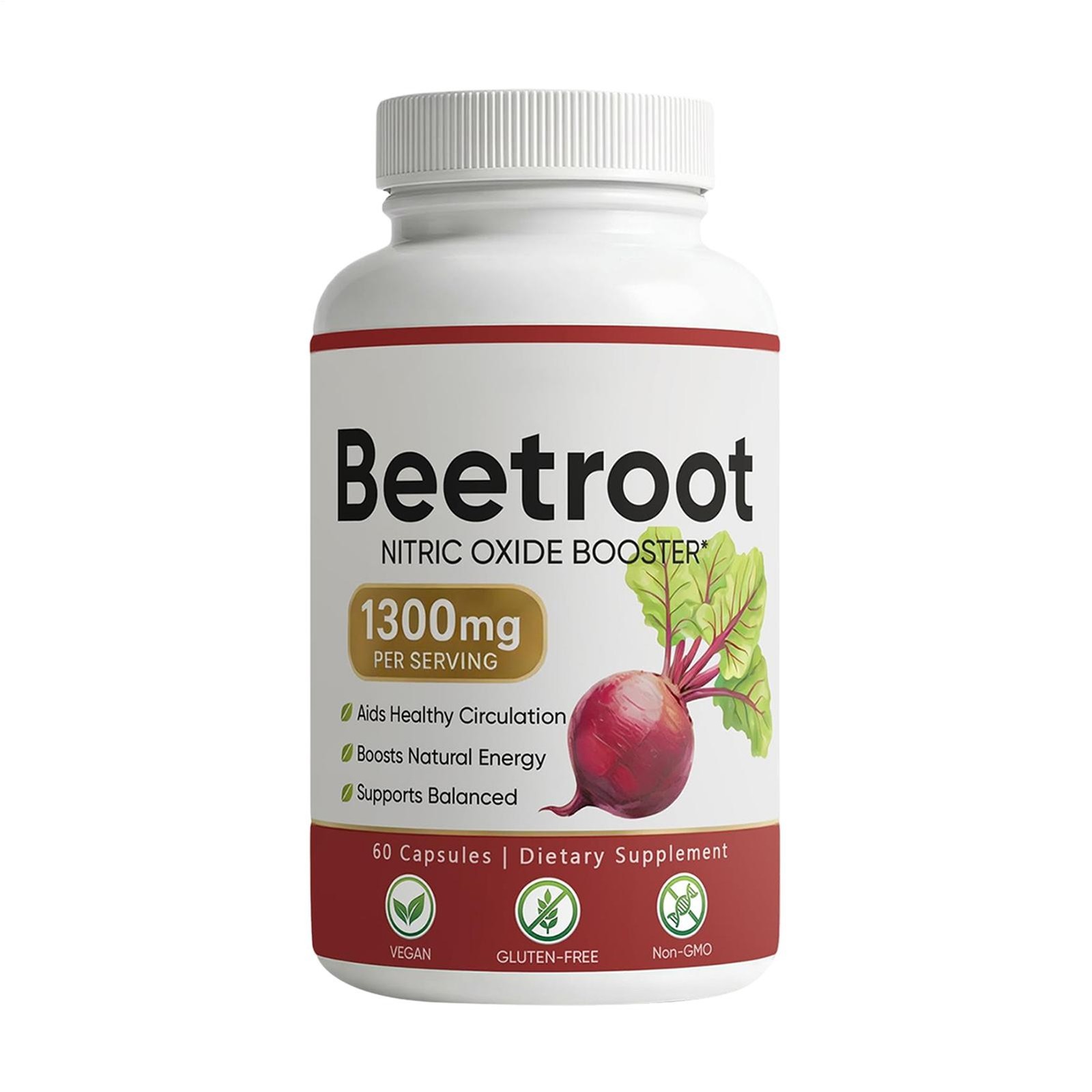 Lemeli Beetroot – 1300mg, Lemeli Beet Root Supplement 60 Capsules