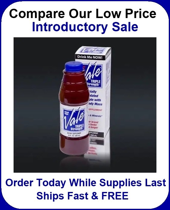 Vale Triple Strength Detox 20 oz – Sweet Apple- Expires 12/26