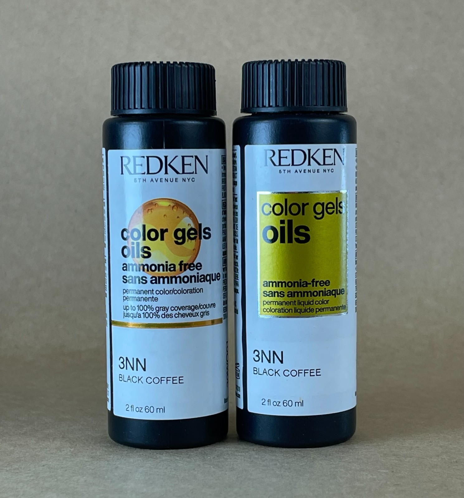 Redken Color Gels Oils Ammonia-Free Permanent Liquid Color 2 oz