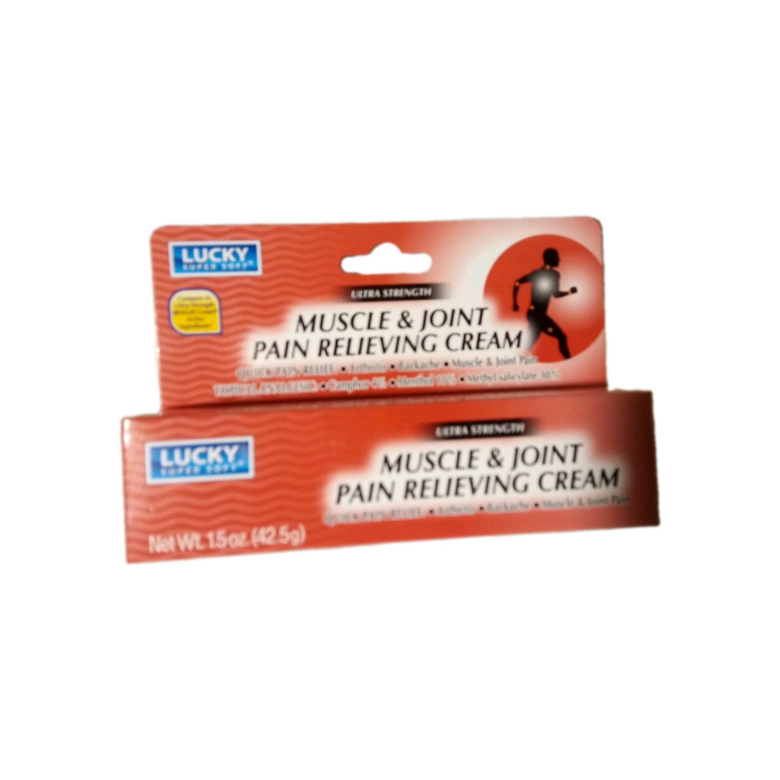 Lucky Super Soft Ultra Strength Muscle And Joint Pain Relieving Cream