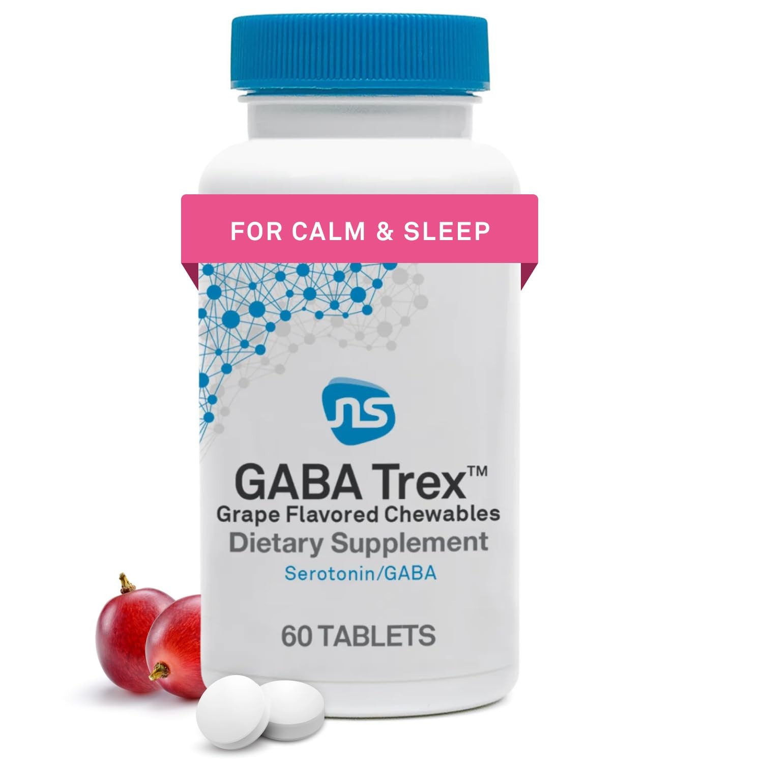 Neuroscience GABA Trex – Chewable GABA & L-Theanine Supplement and Calm Aid f…