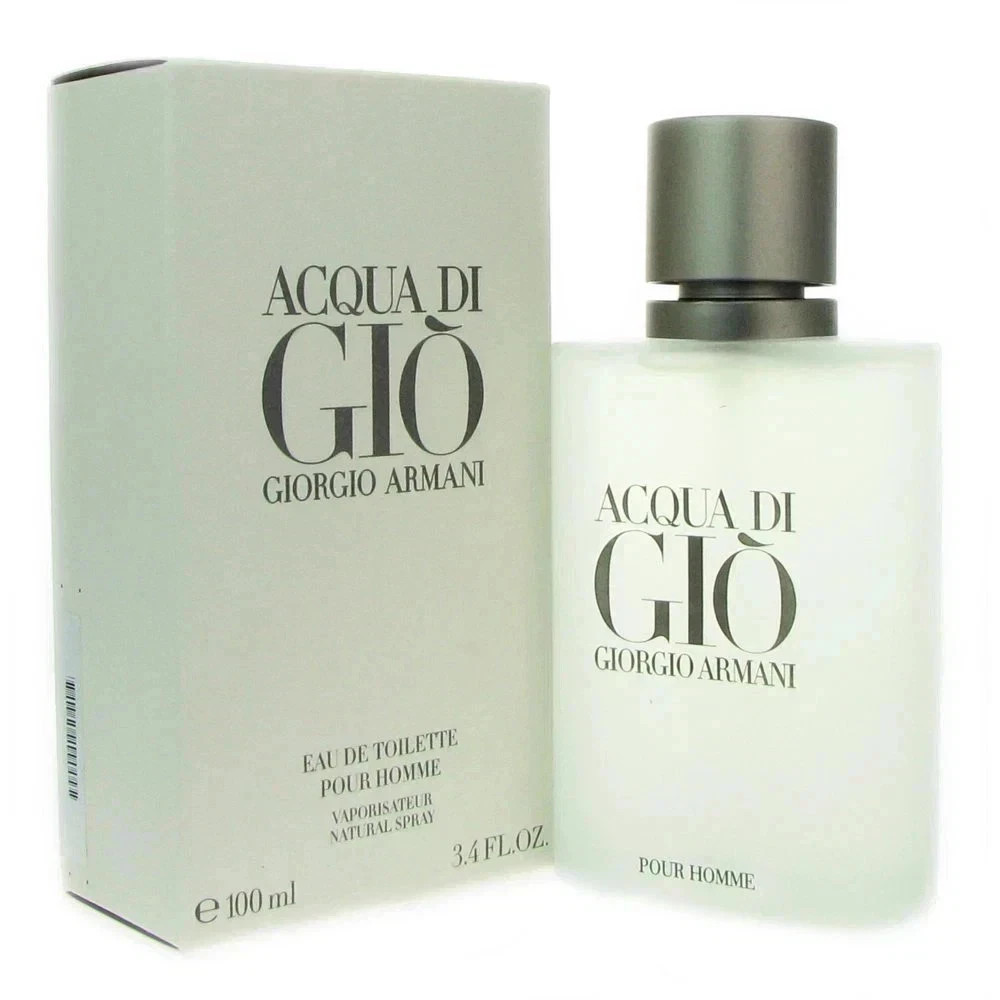 Aqua Di Gio By Giorgio Armani Men’s Cologne EDT Spray 3.4 Oz (New And Sealed!!)