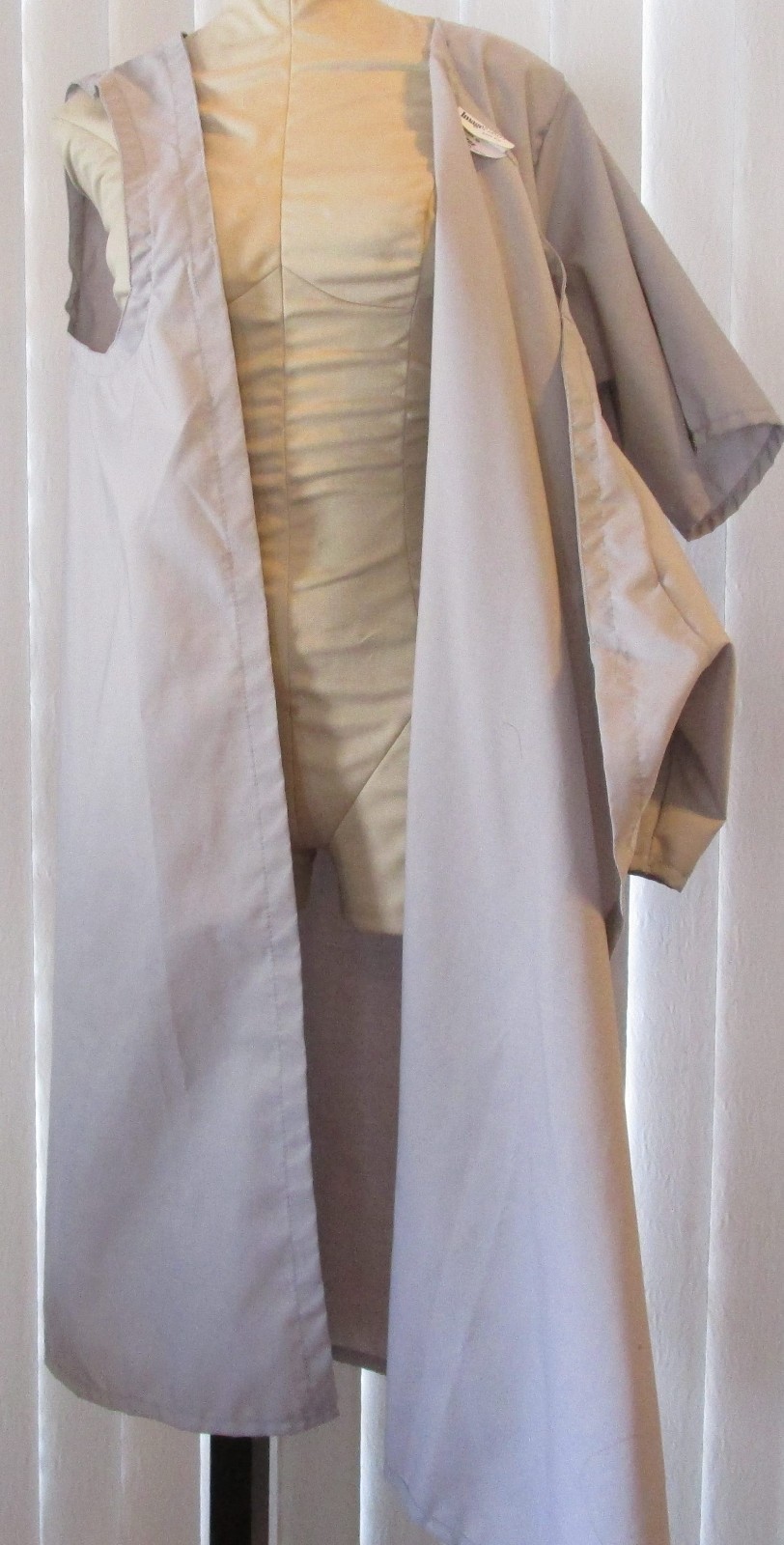 Hospital Patient 3 Armhole Exam Gown Gray Durable Reusable Quality