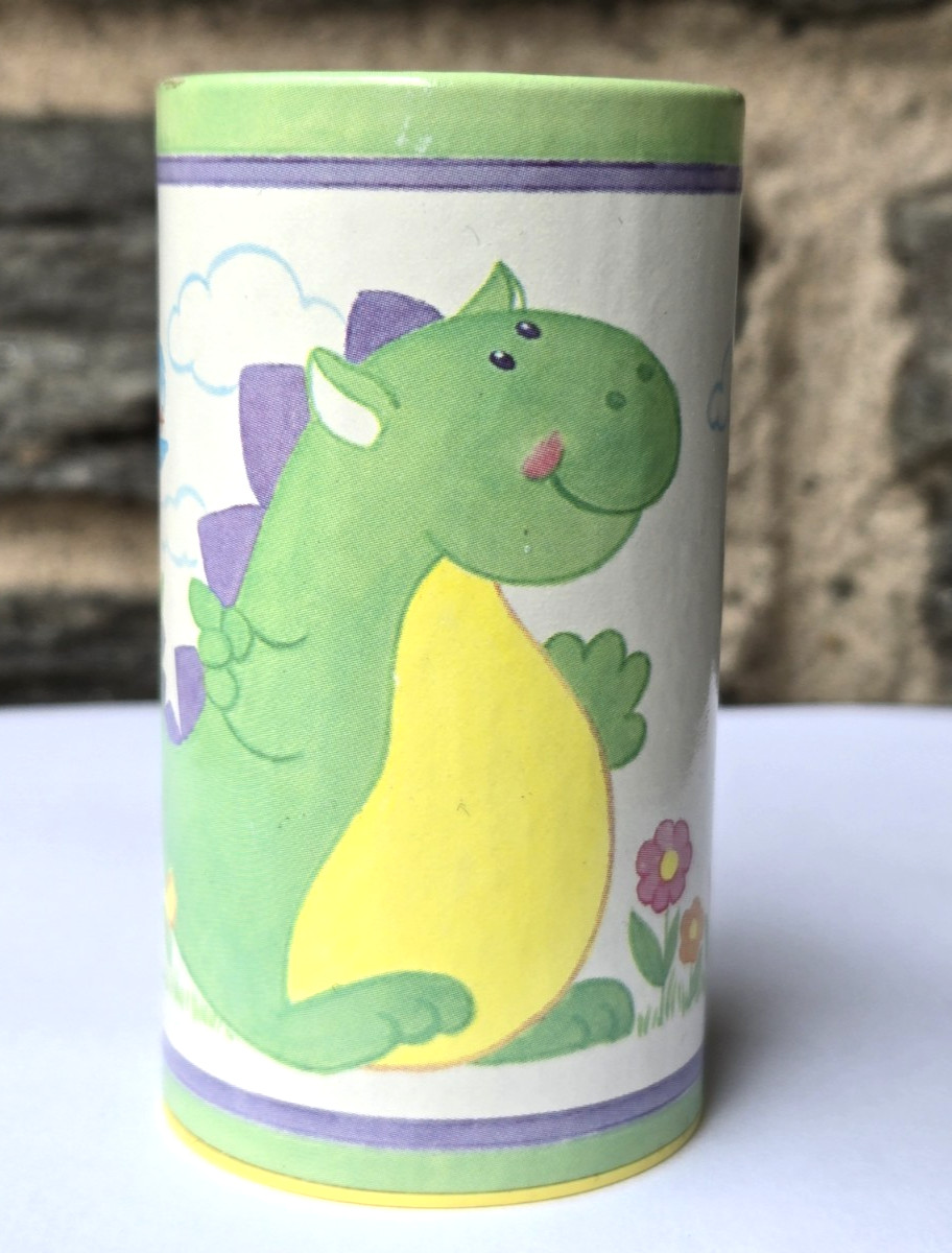 Rare New Vtg 1986 Avon Puff the Magic Dragon Talc 2.0 oz NOS Powder