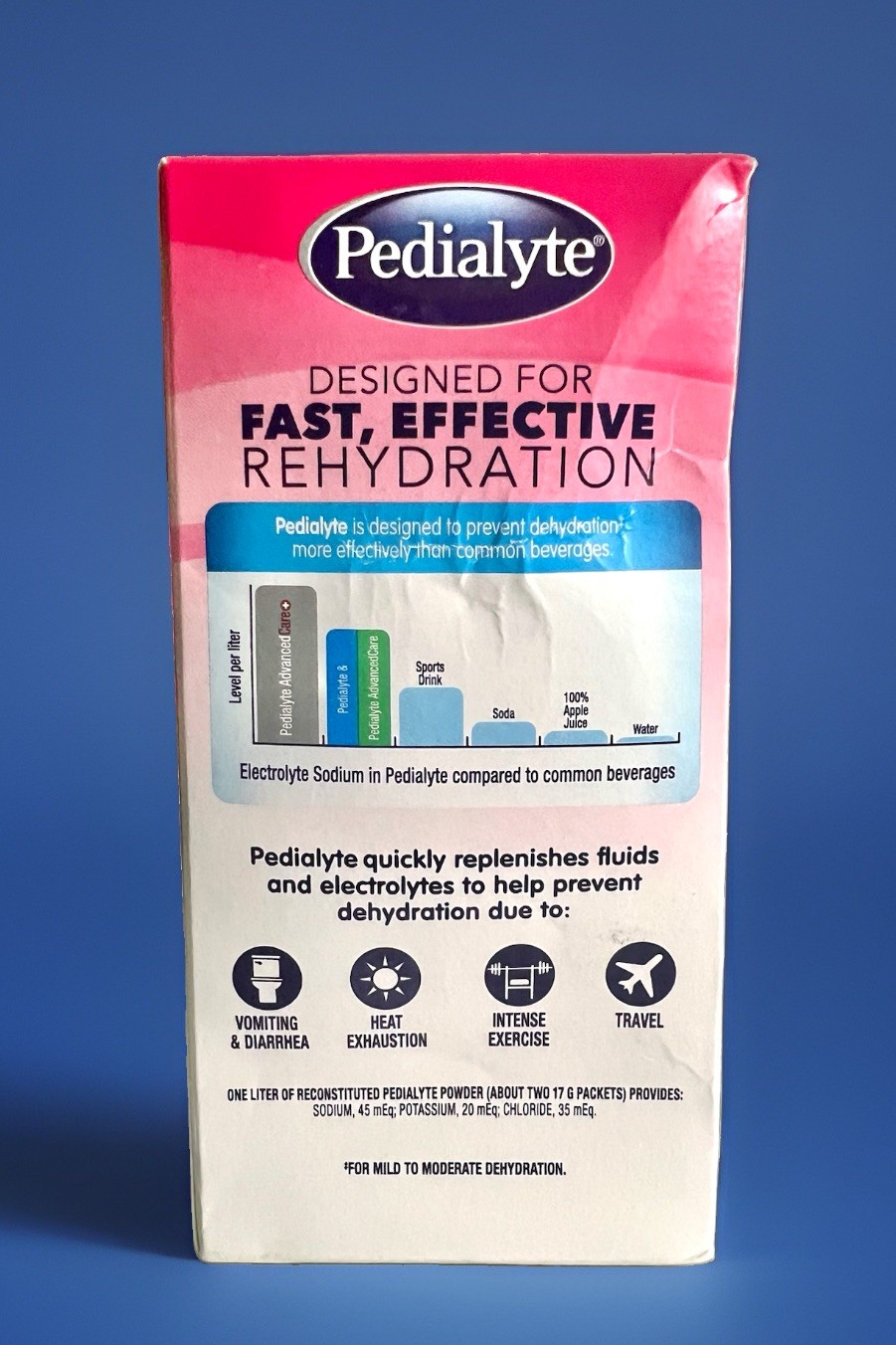 Pedialyte Electrolyte Powder Packets, Strawberry Lemonade, 6 ct – Kids or Adults