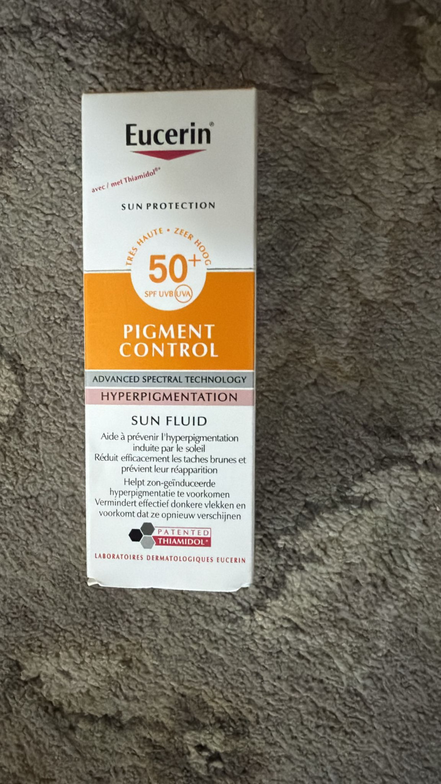 New! Eucerin Sun Fluid Pigment Control SPF50+ 50ml…