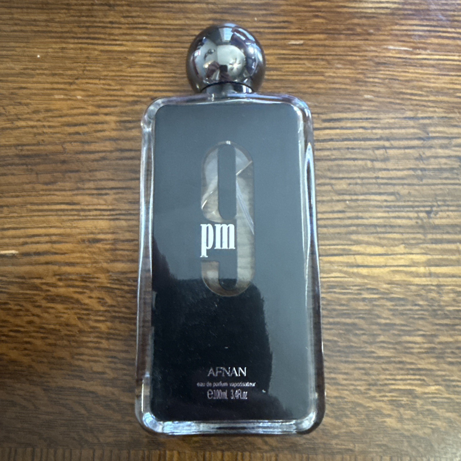 AFNAN 9 PM EAU DE PARFUM SPRAY FOR MEN 3.4 Oz / 100 ml