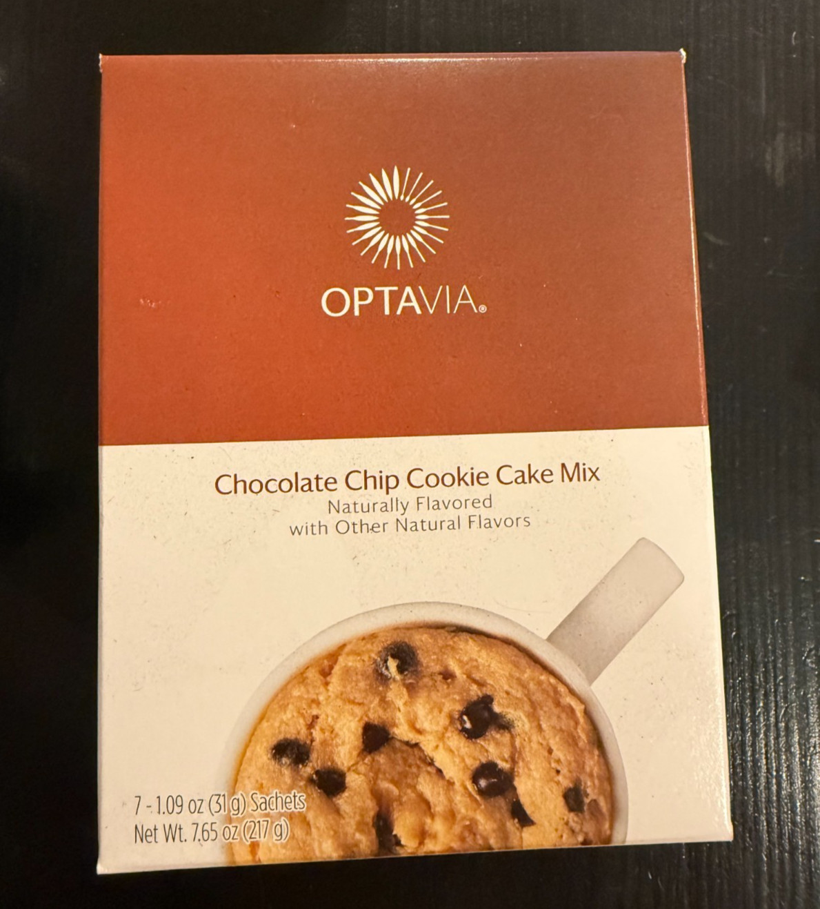 Chocolate Chip Cookie Cake Mix Optavia 7 Packet Exp 6/27 NIB FREE SHIP