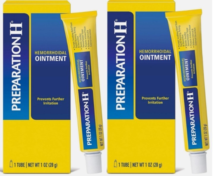 Preparation H Hemorrhoid Ointment 2 oz – 1 oz Each X2