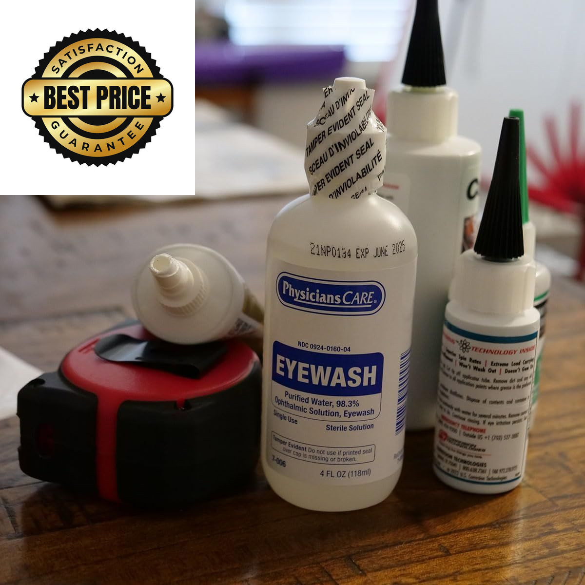 PhysiciansCare by First Aid Only 7-006 Eye Wash 4 Ounce (Pack of 1),