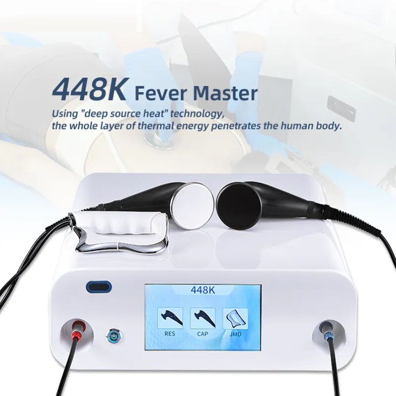 448K Fever Master RF Body Sculpting Machine Skin Fascia Massage Spa Device