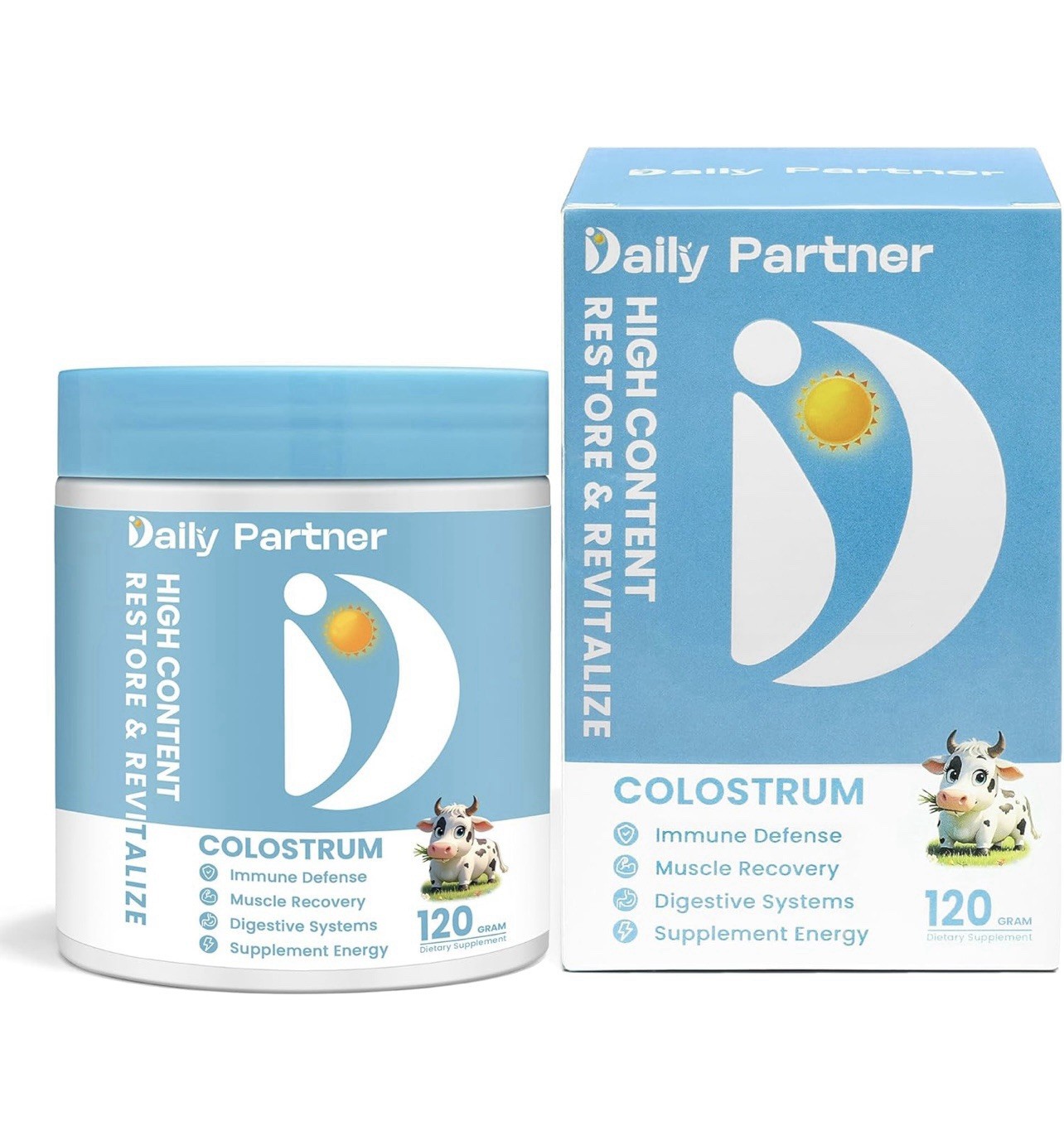 Daily Partner High Content Colostrum Powder- New