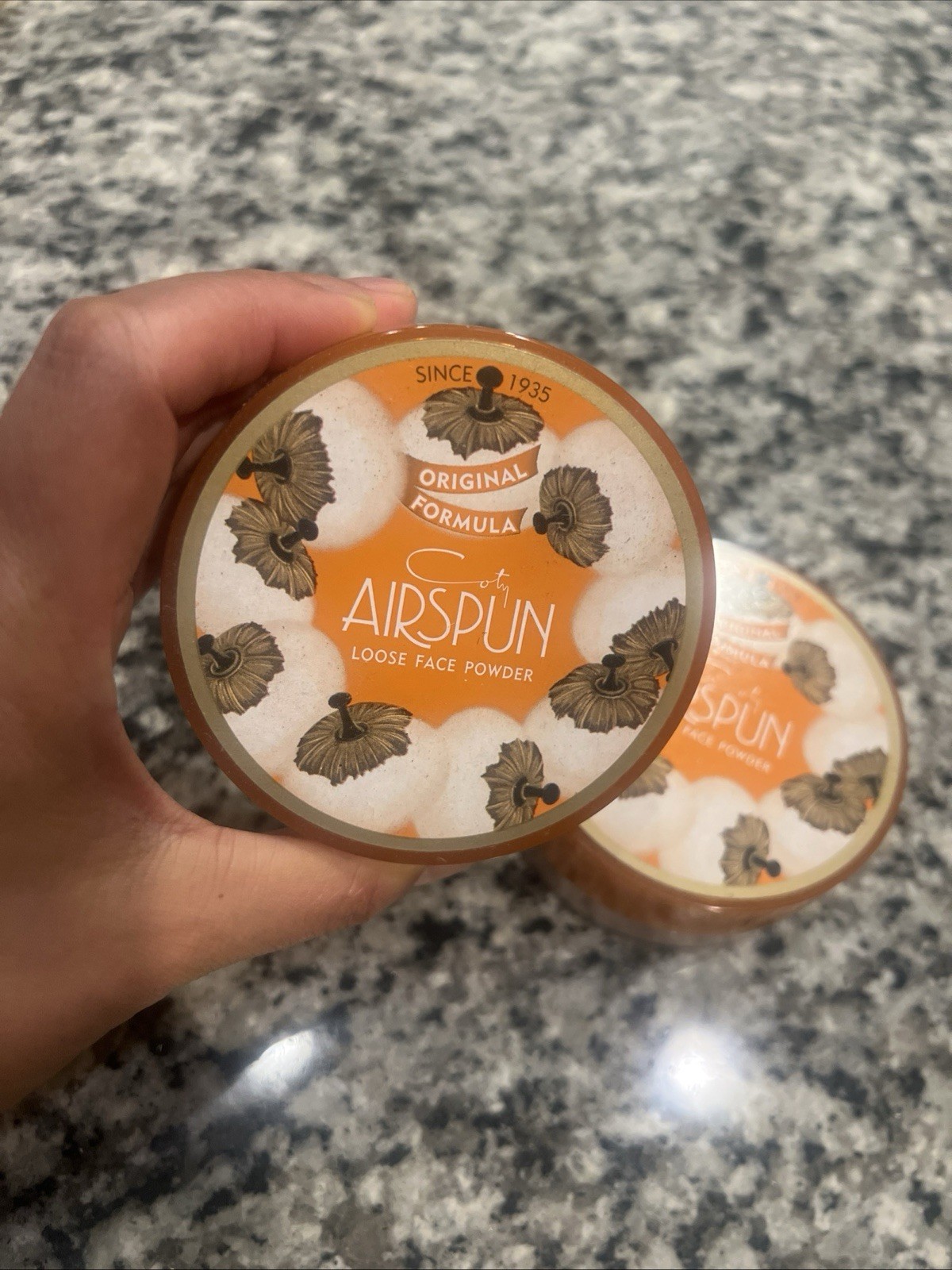 2 * Coty AIRSPUN Translucent EXTRA Coverage Loose Face Powder 070-41 New
