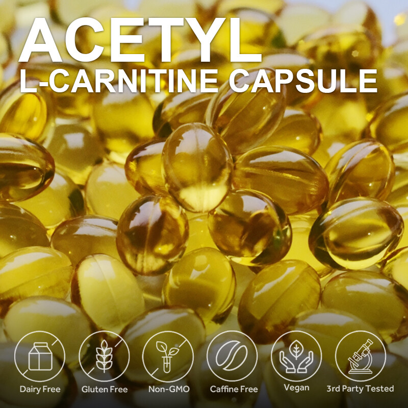 Acetyle L-Carnitine 1500mg High Potency 120Capsules Energy Production Supplement