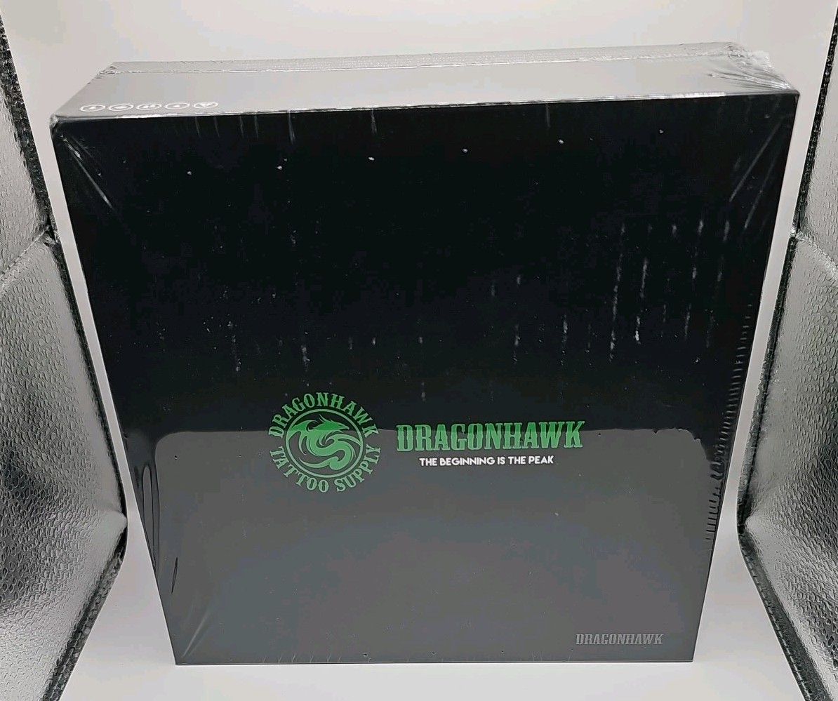 Dragonhawk Tattoo Gun Kit Wireless L1 Tattoo Pen Machine Pro 3400mAh Tattoo Kit
