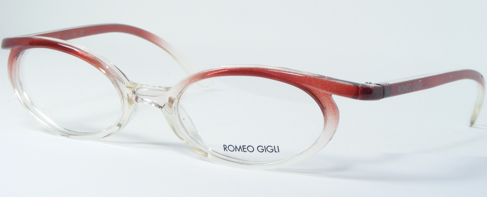 ROMEO GIGLI RG212 FI8 CHERRY RED /CLEAR EYEGLASSES GLASSES 212 49-19-130mm Italy