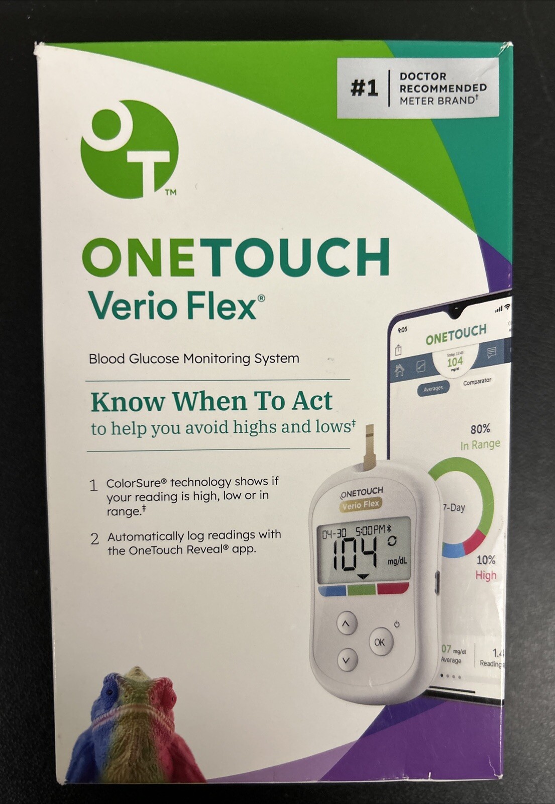 OneTouch~Verio Flex Kit~ Monitoring System. Exp 07/2029+
