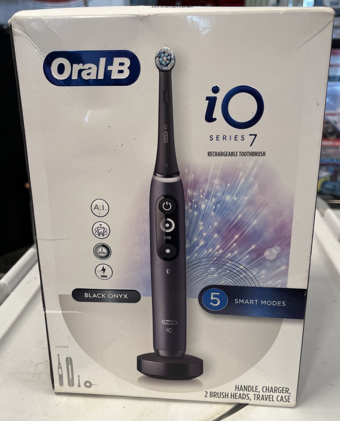 Oral-B iO Series 7 Connected Electric Toothbrush Onyx Black