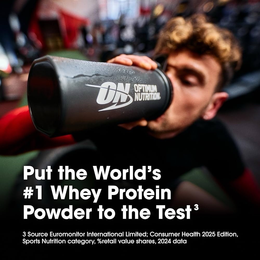Optimum Nutrition Gold Standard 100% Whey Protein Powder, Double Rich Chocolate