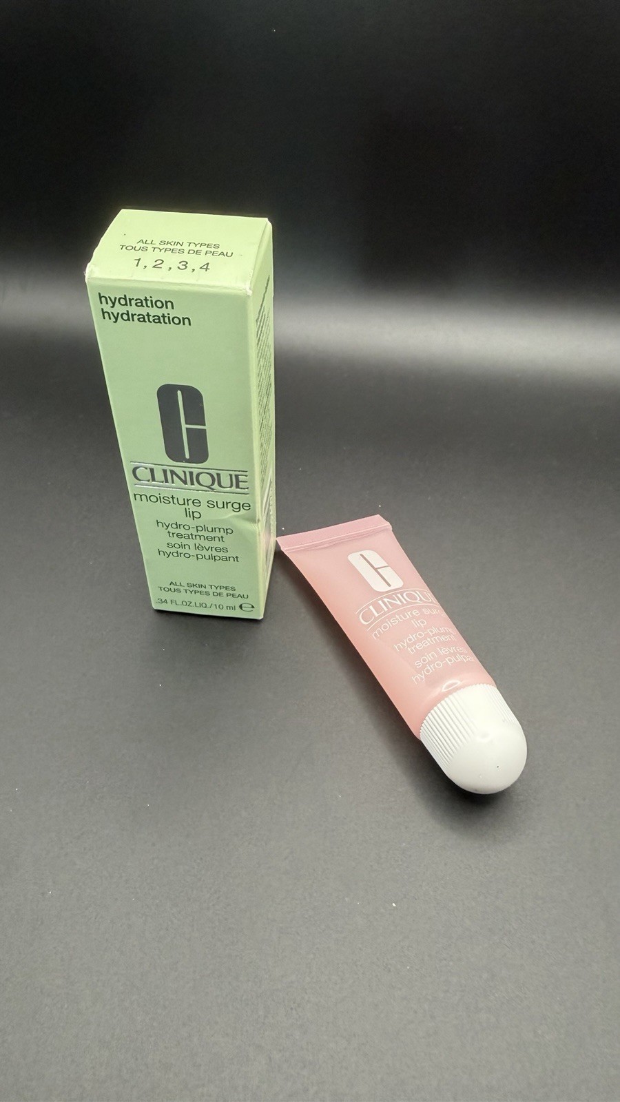 Clinique Moisture Surge Lip Hydro Plump Treatment 0.34 oz/10 ml Full Size