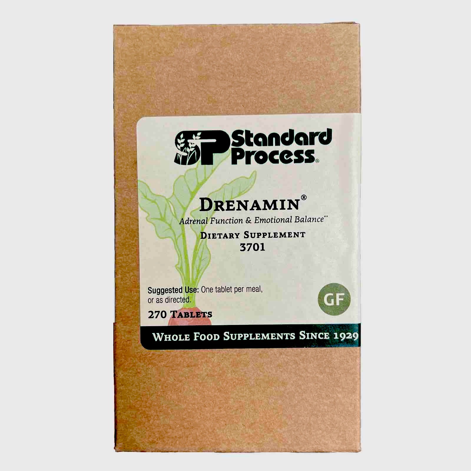Standard Process Drenamin – 270 Tablets – Exp. 11/2026