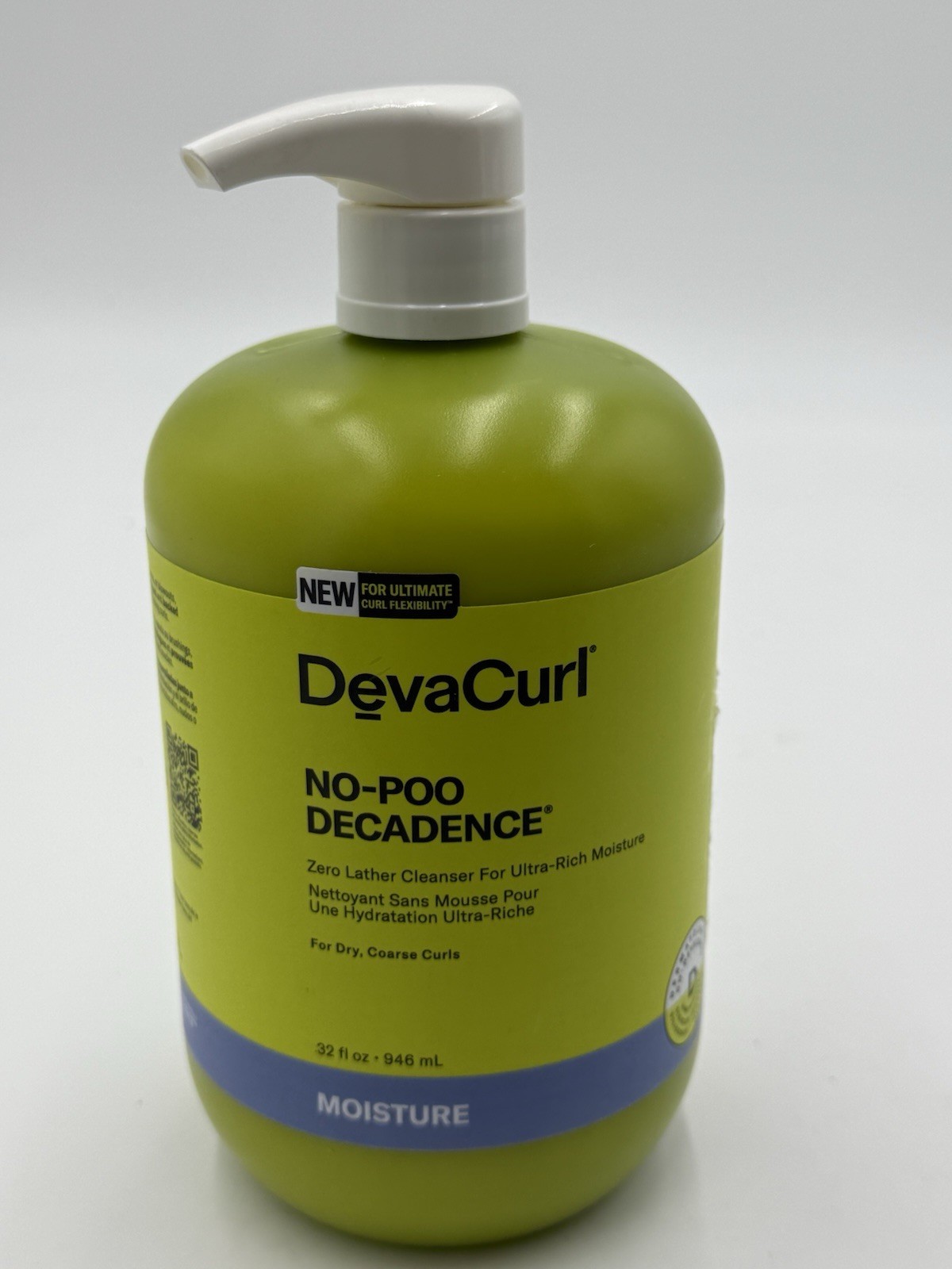 🌟DevaCurl No-Poo Decadence Zero Lather Cleanser, 32 oz (946 ml) *New*🌟