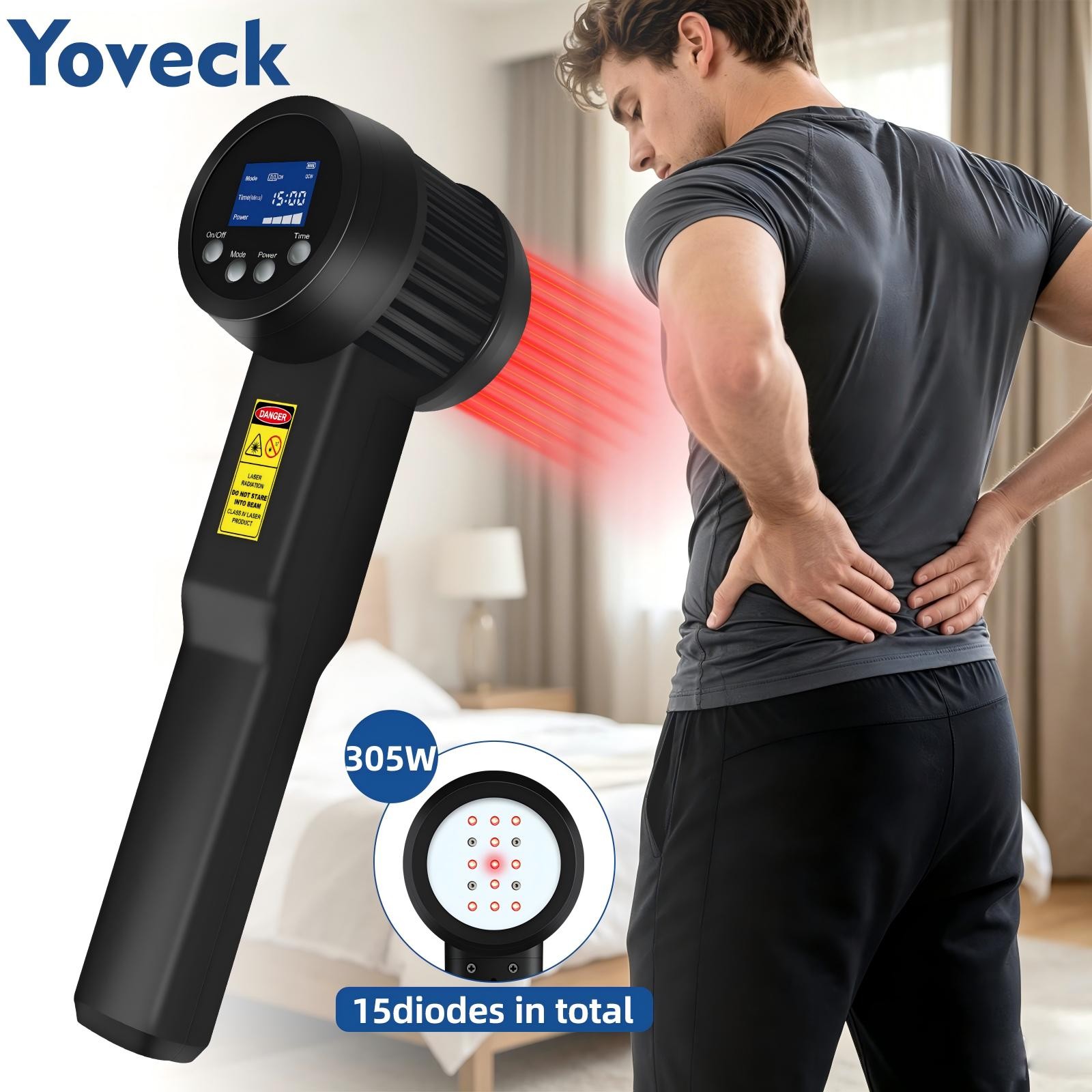 305W Super Pulsed Laser Therapy 905nm 808nm 660nm for Acute and Chronic Pain
